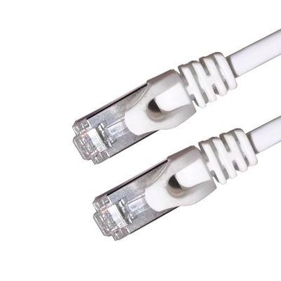 OEM Beyaz 100m 10gbps Ethernet Kablosu HDPE İzolasyon