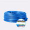 OEM 100m cat5e mavi ethernet lan kablosu CU ağ kablosu 24AWG BC cat5e utp