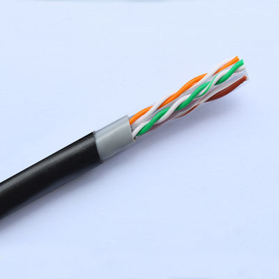 Jel Dolgulu HDPE Dış Ethernet Kablosu Cat6 Rj45 Ethernet Kablosu