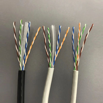 PVC Kılıf 250MHz Ethernet Lan Kablosu CCA UTP Ağı Cat6 Kablosu