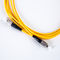DIN Konektörü ODM FTTH Fiber Optik Kablo Dubleks Çok Modlu