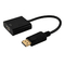 1.4 Sürüm Siyah DP - HDMI Ekran Bağlantı Noktası - HDMI Dizüstü Bilgisayar - TV Adaptör Kablosu